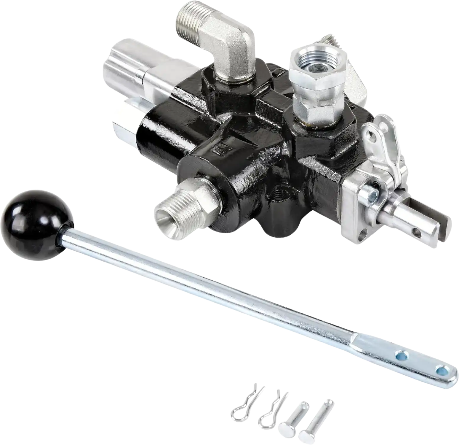 Super Handy GUO102 Hydraulic Directional Control Valve for Log Splitters Flow 18 GPM Max 3000 PSI New