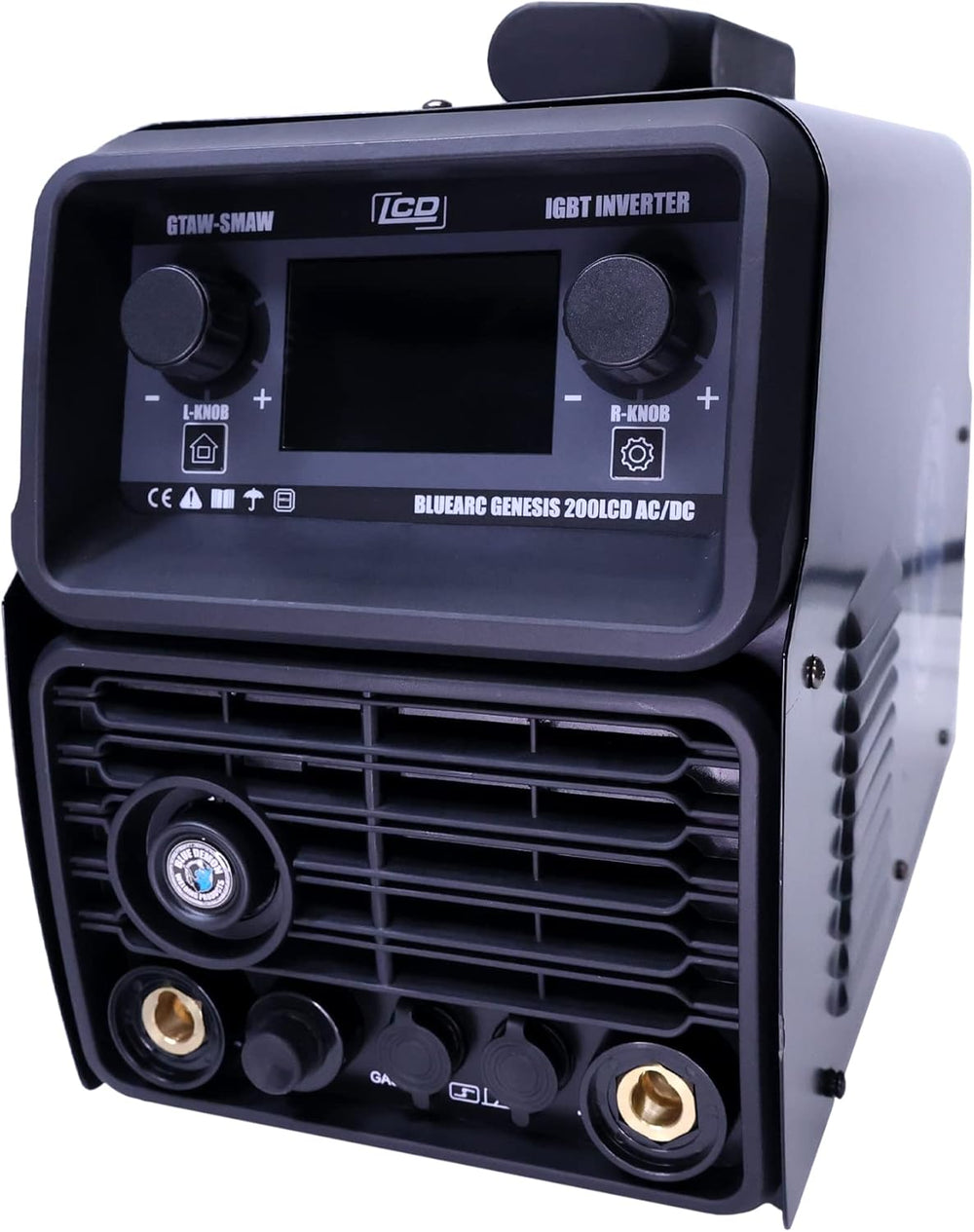 Blue Demon Bluearc Genesis Welder 200A AC/DC TIG/Stick Inverter LCD Screen New