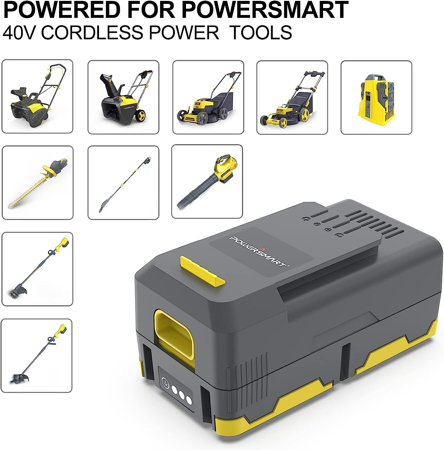 Powersmart DB9801 Power Inverter Battery and Charger 300W New