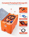 Vevor DEF Transfer Pump Kit 12V 7 GPM with 48 Gallon Tank Automatic Nozzle New