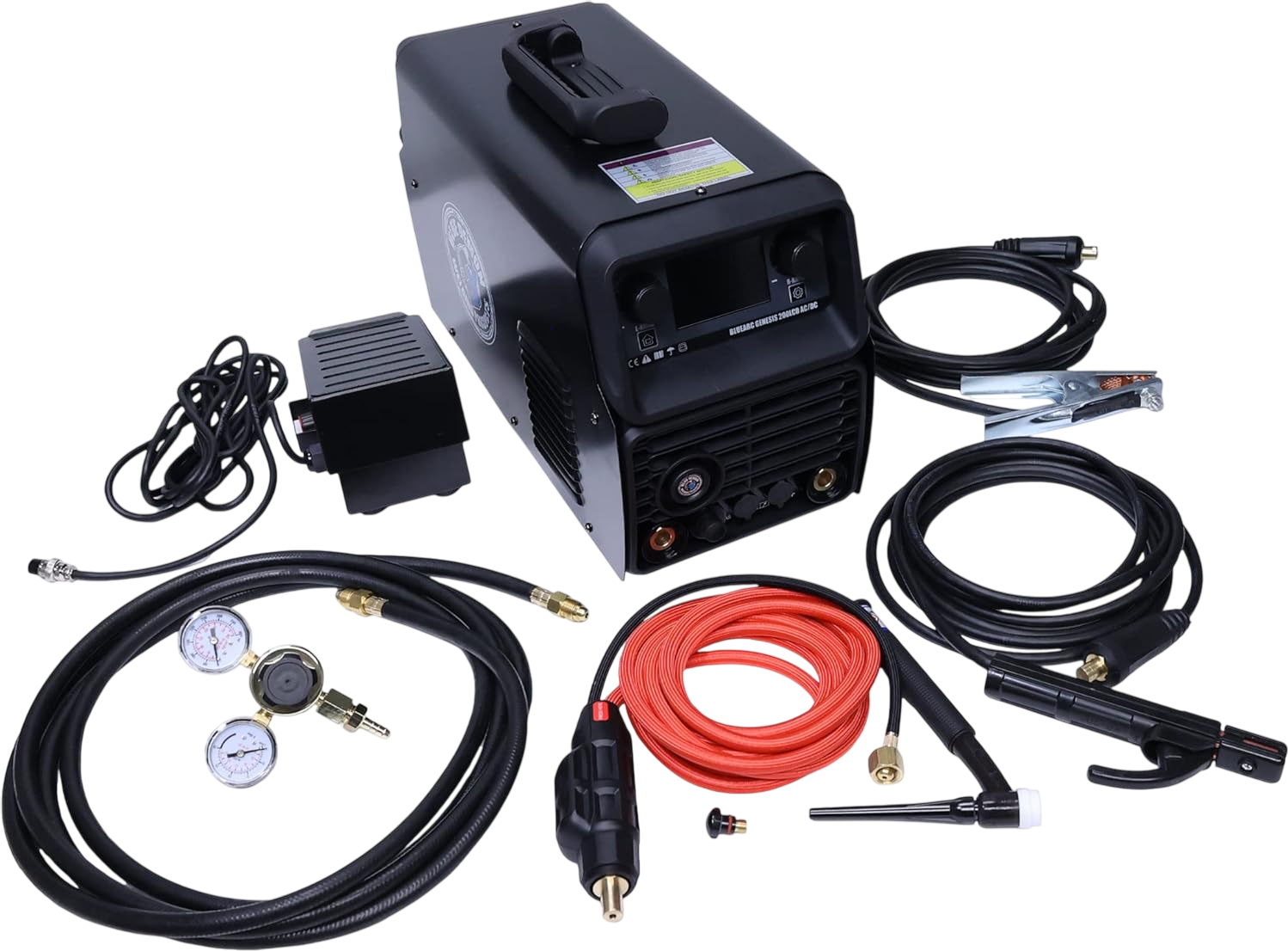 Blue Demon Bluearc Genesis Welder 200A AC/DC TIG/Stick Inverter LCD Screen New