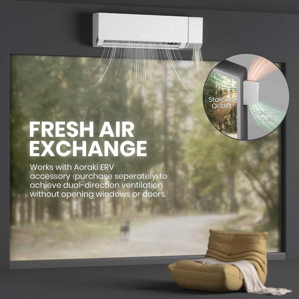 Tosot Aoraki Mini-Split Air Conditioner Heat Pump WiFi 18,000 BTU