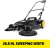 Karcher S 4 Twin GoFurther Push Sweeper 26.8" Width 5.25 Gal. Capacity New