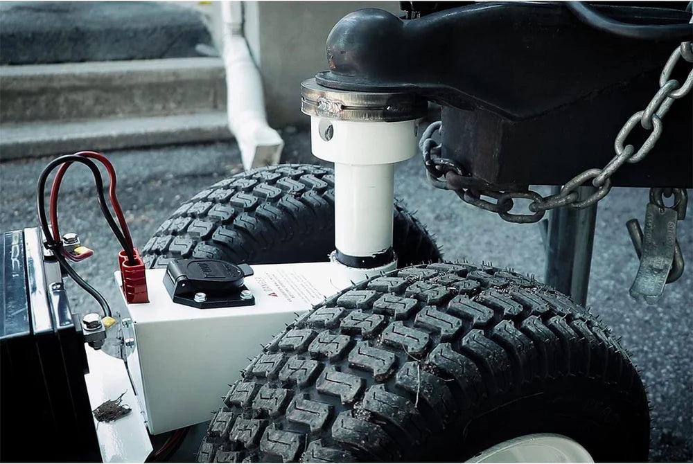 Parkit360° Force 10K Battery Powered Trailer Dolly 12V 2" and 2 5/16" Ball Mount 10,000 Capacity 900 Tongue Weight Open Box