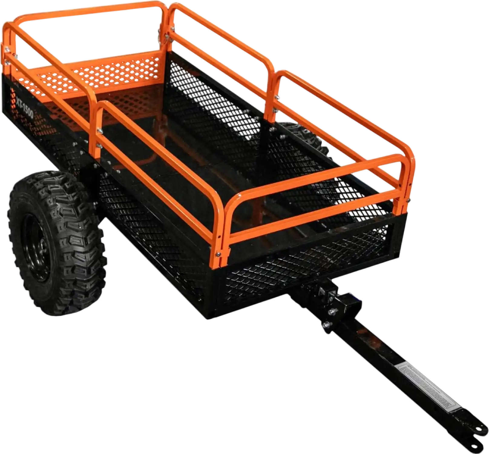 MotoAlliance Impact Implements ATV/UTV Utility Trailer Dump Cart with Steel Floor 1500 Lbs New