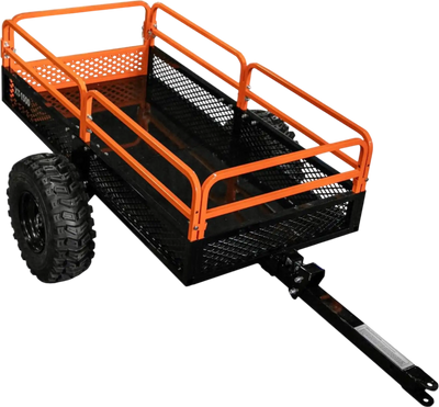 MotoAlliance Impact Implements ATV/UTV Utility Trailer Dump Cart with Steel Floor 1500 Lbs New