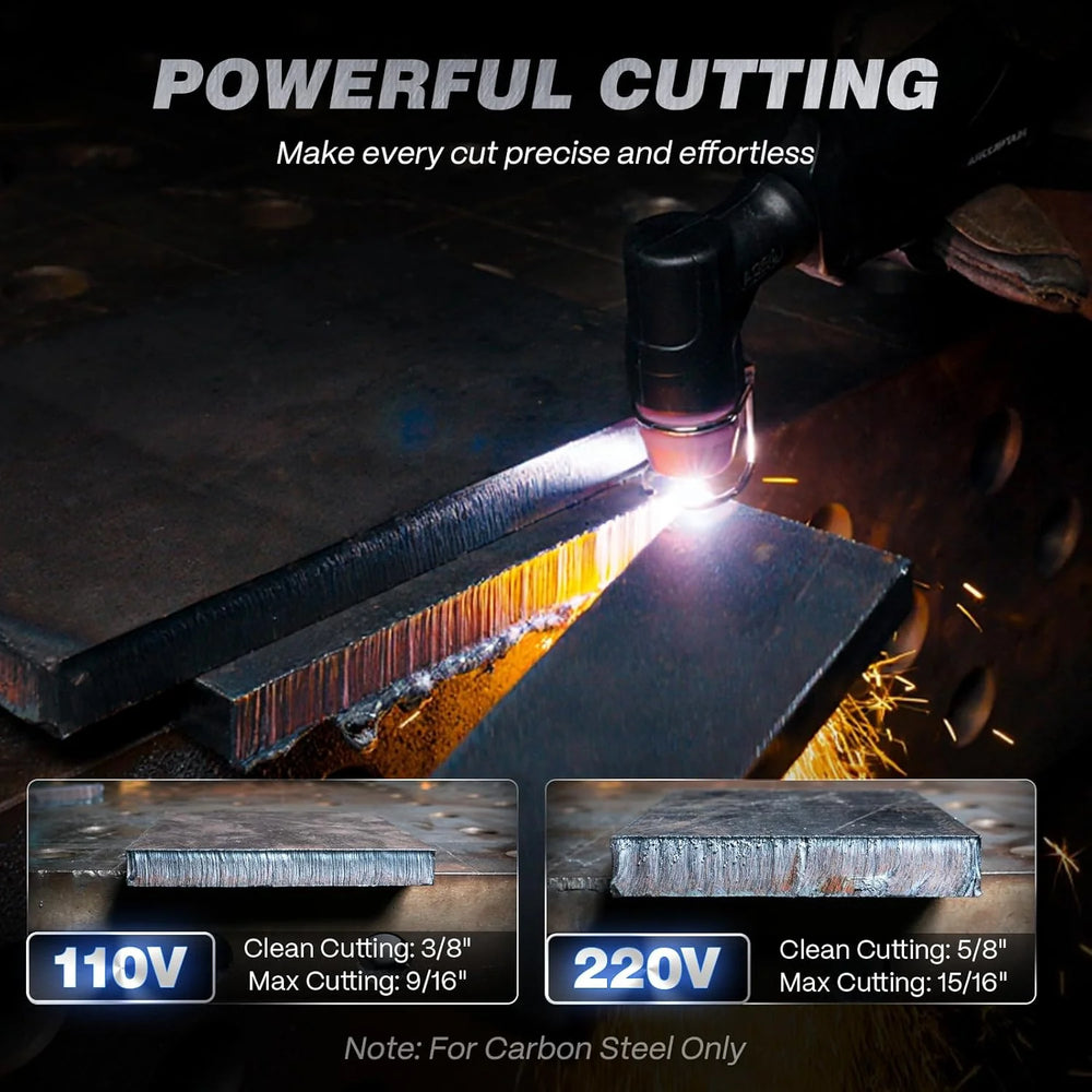 Arccaptain CUT60 HF Plasma Cutter Non-Touch Pilot Arc 60A Dual Voltage 110/220V New