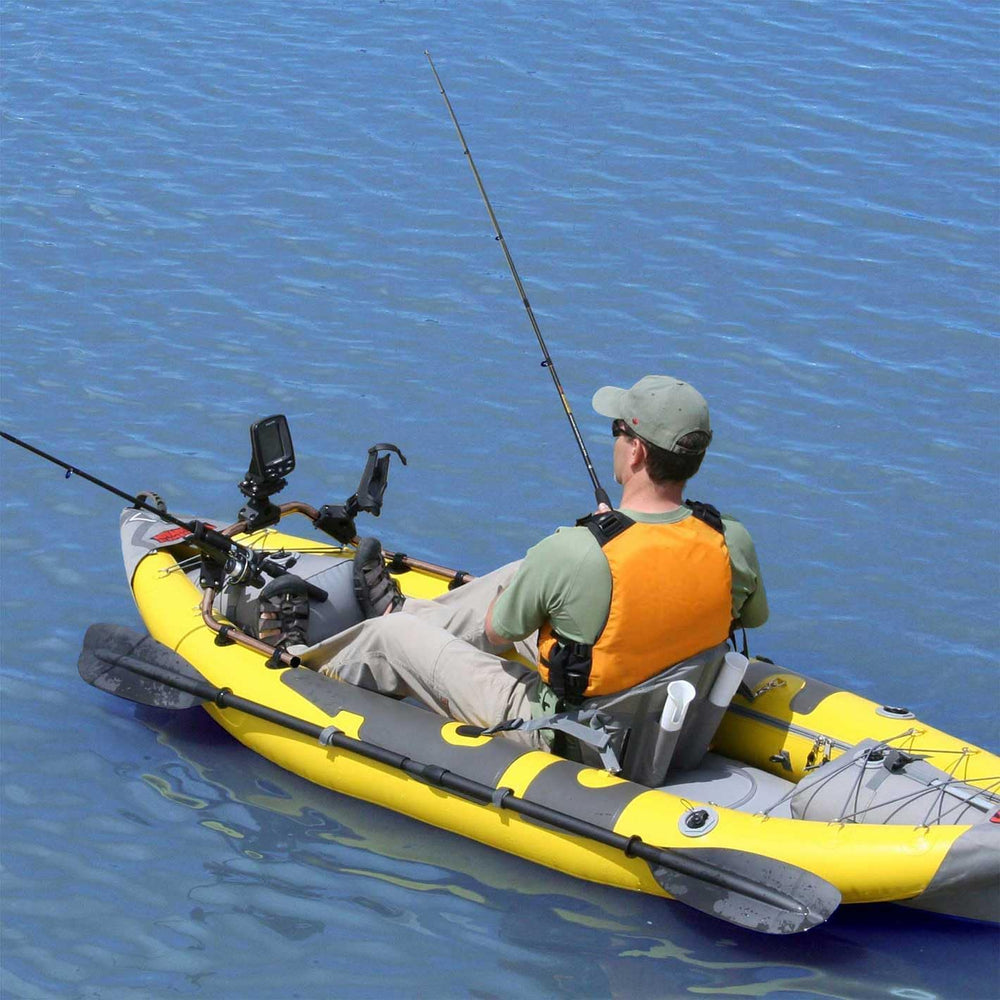 Advanced Elements StraitEdge Angler Inflatable Kayak with Pump New