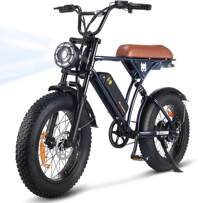 cyaroです Cycrown CycRun Vintage Moped Electric Bike 750W 374Wh