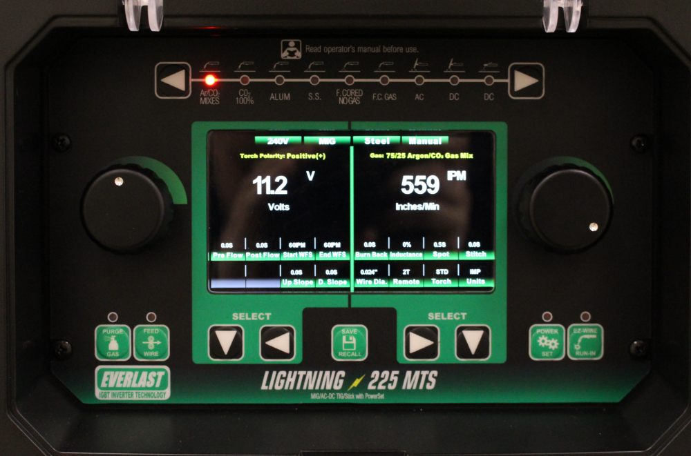 Lightning MTS 225 with TIG Package