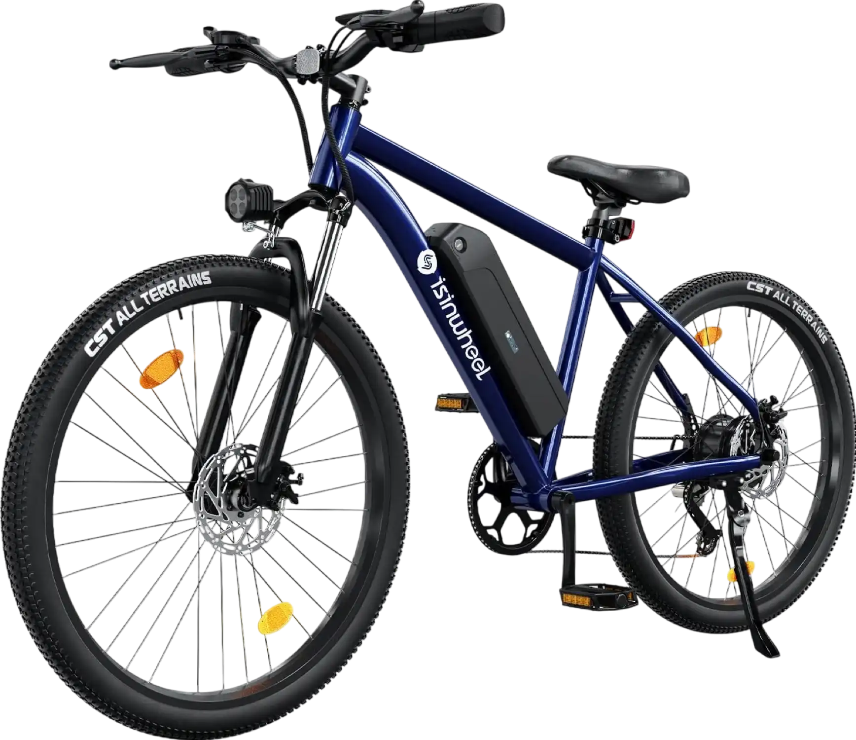 isinwheel M10 Electric Commuter Bike 500W 36V 20 MPH 46 Mile Range New