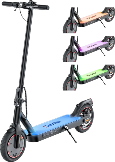 iScooter i9L Electric Scooter Foldable 350W 36V 20 MPH 18 Mile Range with Smart App New