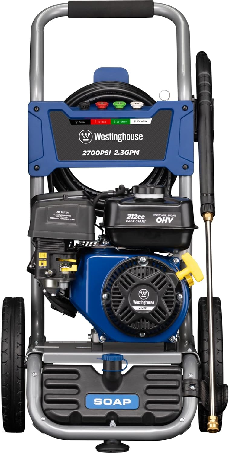 Westinghouse WPX2700 Pressure Washer 2700 PSI 2.3 GPM Gas New