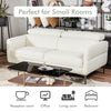 Costway Modern Loveseat Sofa 72.5" with Adjustable Headrest New