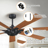 Parrot Uncle 72" Farmhouse Style Ceiling Fan Reversible with Remote Control New