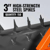 72" Drum Spike Aerator Cat. 1 3-Point Hitch Tractor Attachment, DSA72