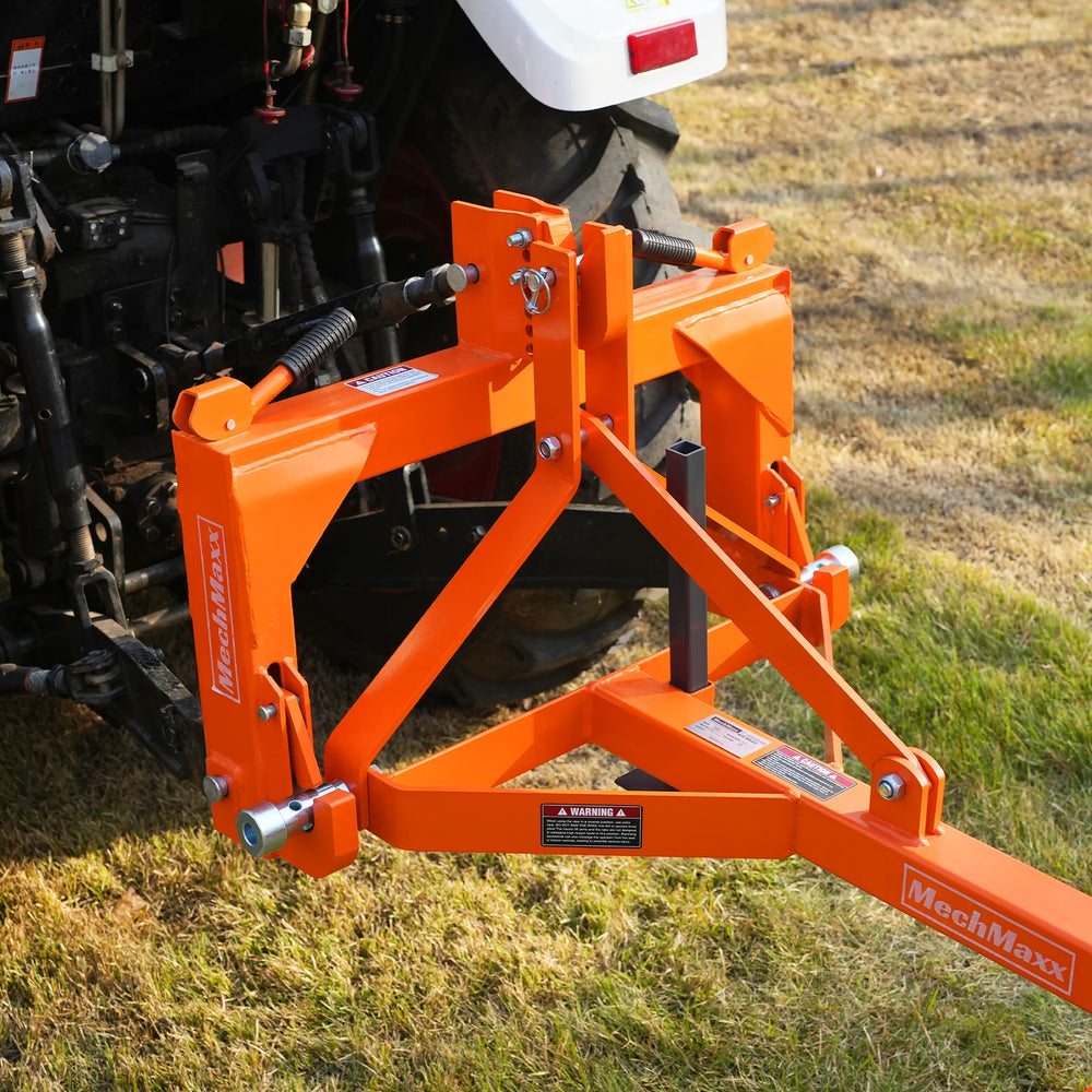 84" Landscape Rake with Bolt-On Wheels & 42 Tines 3 Point Hitch Tractor Attachment,  LR84W