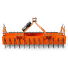 72" Heavy Duty Soil Pulverizer,  Double Spiked Roller,  25 Shanks,  Category 1 and 2,  3 Point Hitch Tractor Attachment,  TSP72D