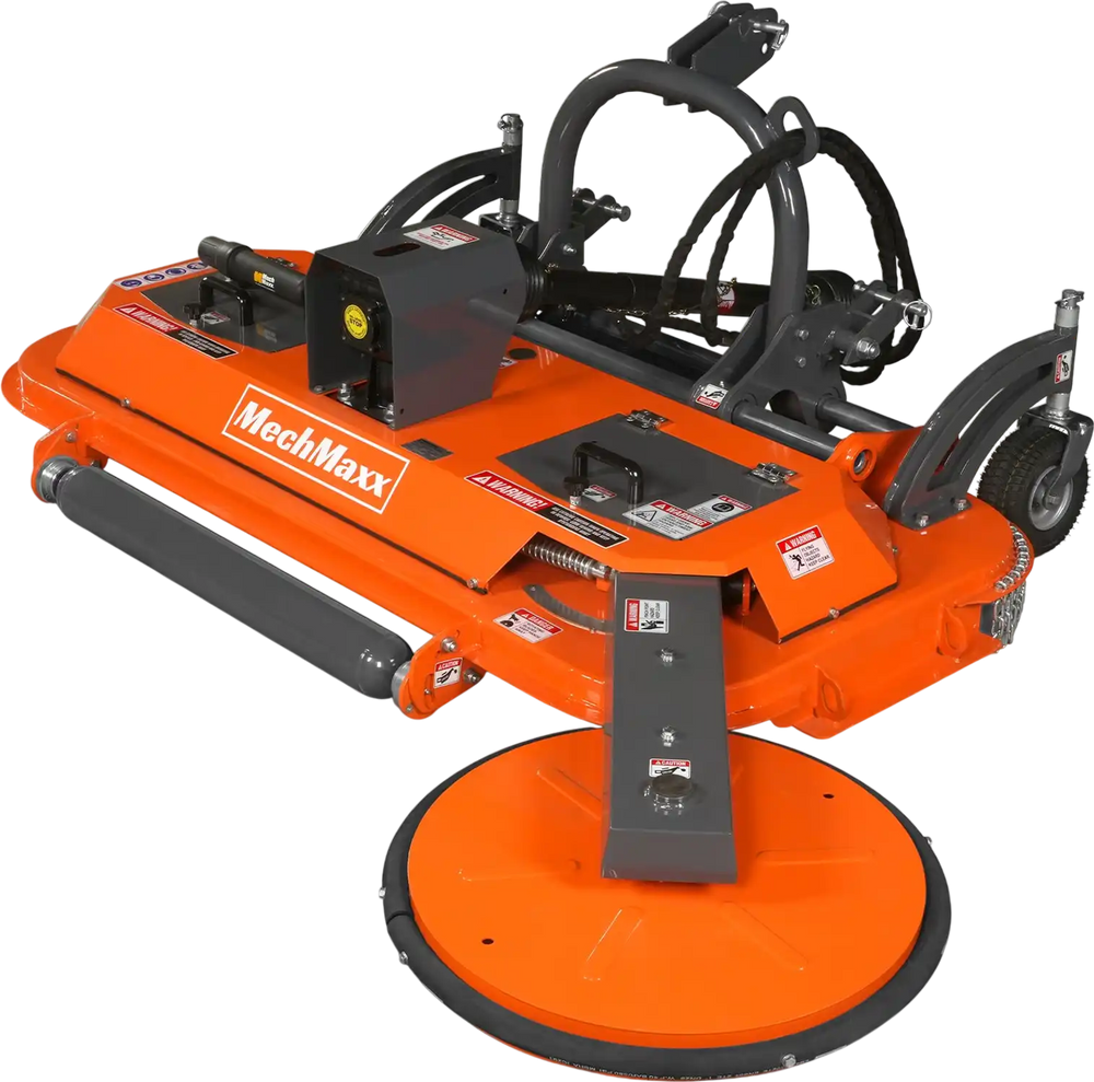 72 in Orchard Finish Mower,  3 Point Hitch Cat.1,  Hydraulic Offset,  PTO Shaft Included with Shear Bolt,  25-50 HP,  FMS72