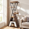 73 Inch Multi-level Cat Tree for Indoor Cats with Elevated Perch and Large Condo-Rustic Brown - Gallery View 1 of 10