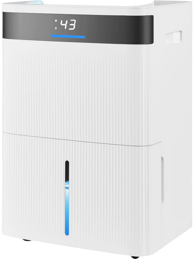 Costway 74 Pint Dehumidifier for Home 4500 Sq.Ft 22255158 New