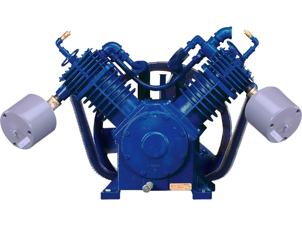 Quincy Compressor QT-2 Air Compressor Pump Cast Iron Two-Stage New