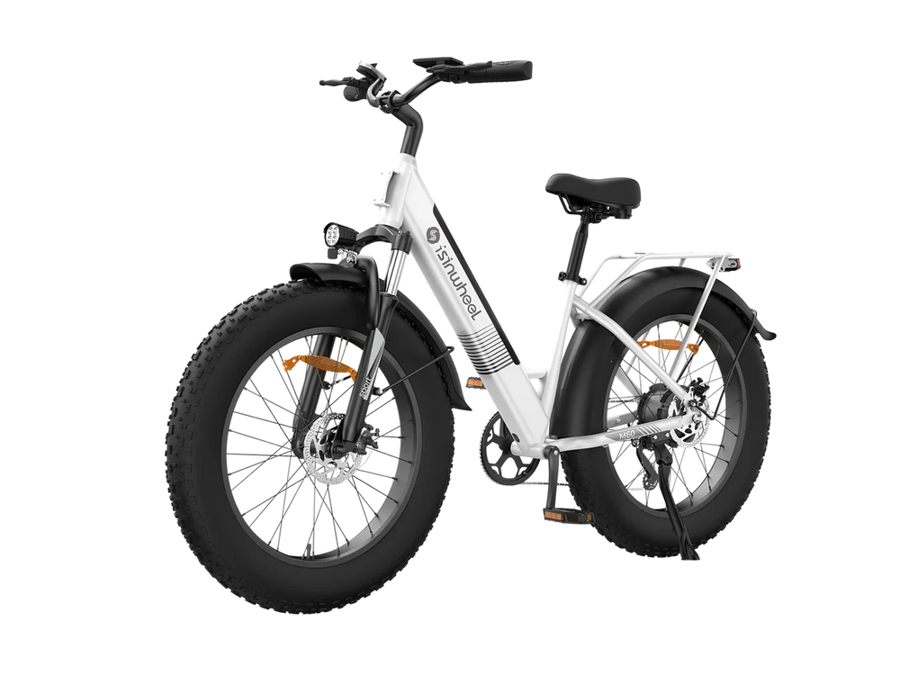 Isinwheel M60 Electric Bike All-Terrain 70 Mile Range 28 MPH 1500W New