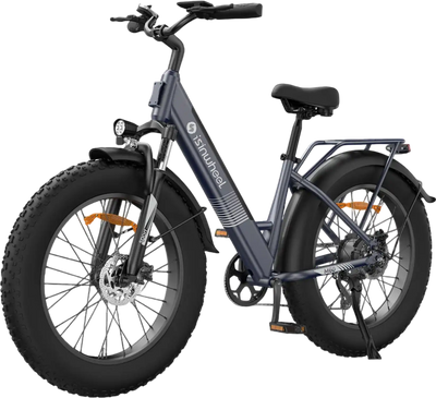 Isinwheel M60 Electric Bike All-Terrain 70 Mile Range 28 MPH 1500W New
