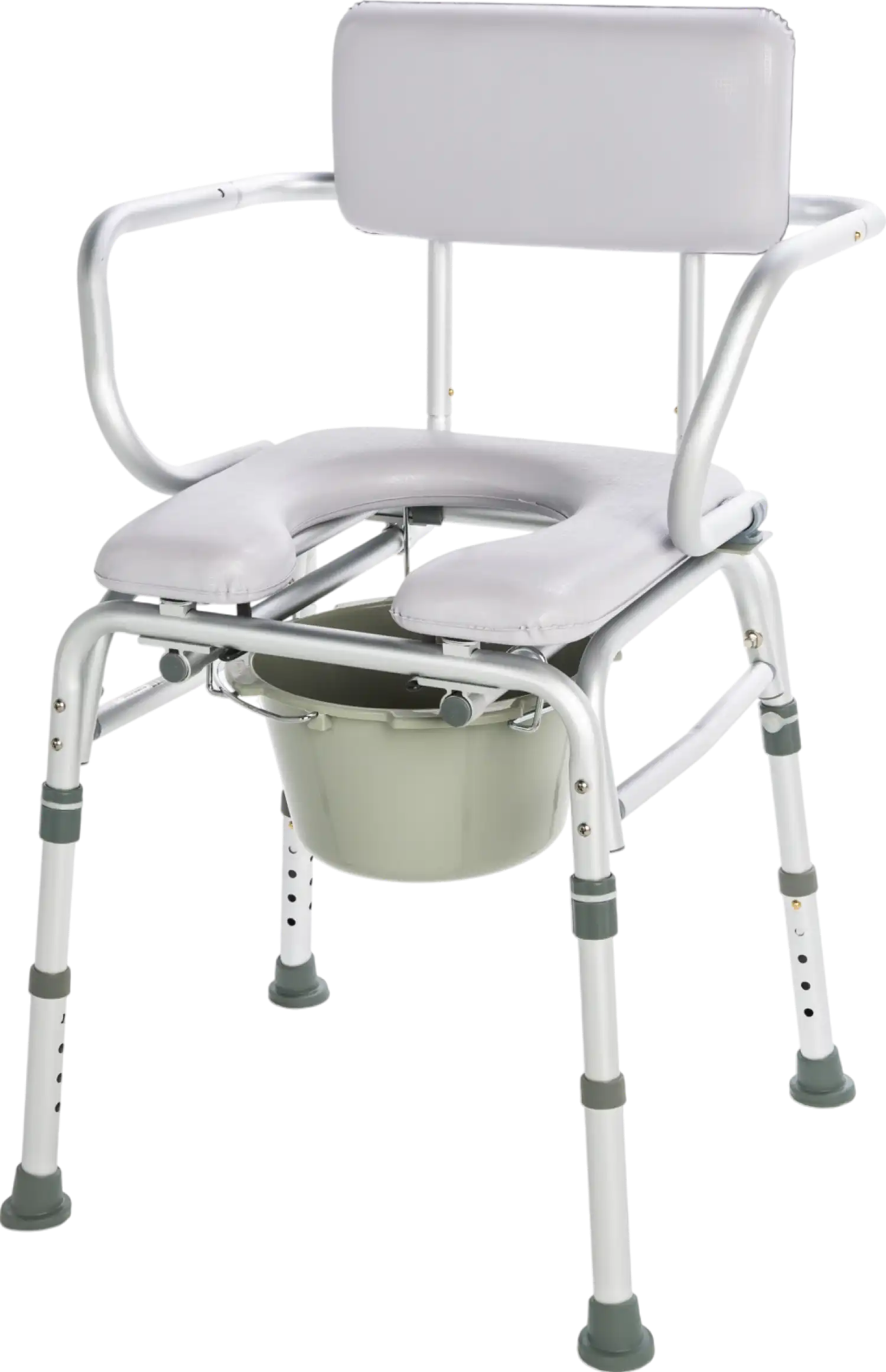 Graham-Field Lumex Padded Bath Seat with Arms and Commode 7947KD-1 New