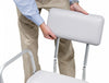 Graham-Field Padded Knock-Down Commode Transfer Bench 300 lb Capacity 7956KD-1 New