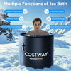 Costway Cold Plunge Ice Bath Tub with Cover 79 Gal. Water Chiller Compatible New