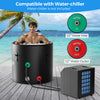 Costway Cold Plunge Ice Bath Tub with Cover 79 Gal. Water Chiller Compatible New