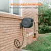 Giraffe Tools AW40 Retractable Garden Hose Reel Bundle 130ft + 130ft New