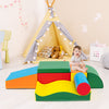 7 Pieces Toddlers Climbing Toys with EPE Foam and Removable PU Leather - Gallery View 1 of 8