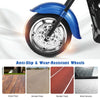 Close-up of the 6V 3 Wheel Kids Motorcycle's anti-slip wheel, designed for stability on various surfaces like wood and.