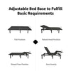 Costway Adjustable Bed Base Frame with Wireless Remote Control Queen Size New