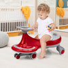 Wiggle Car Ride-on Toy with Flashing Wheels-Red - Gallery View 1 of 13