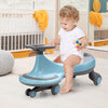 Wiggle Car Ride-on Toy with Flashing Wheels-Blue - Gallery View 1 of 13