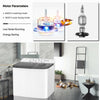 Portable 2-in-1 washing machine in gray with twin tub design, 22lbs capacity, for efficient washing and spinning.
