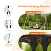 60-inch platform tree swing with adjustable height and durable oxford fabric, perfect for outdoor fun and relaxation.