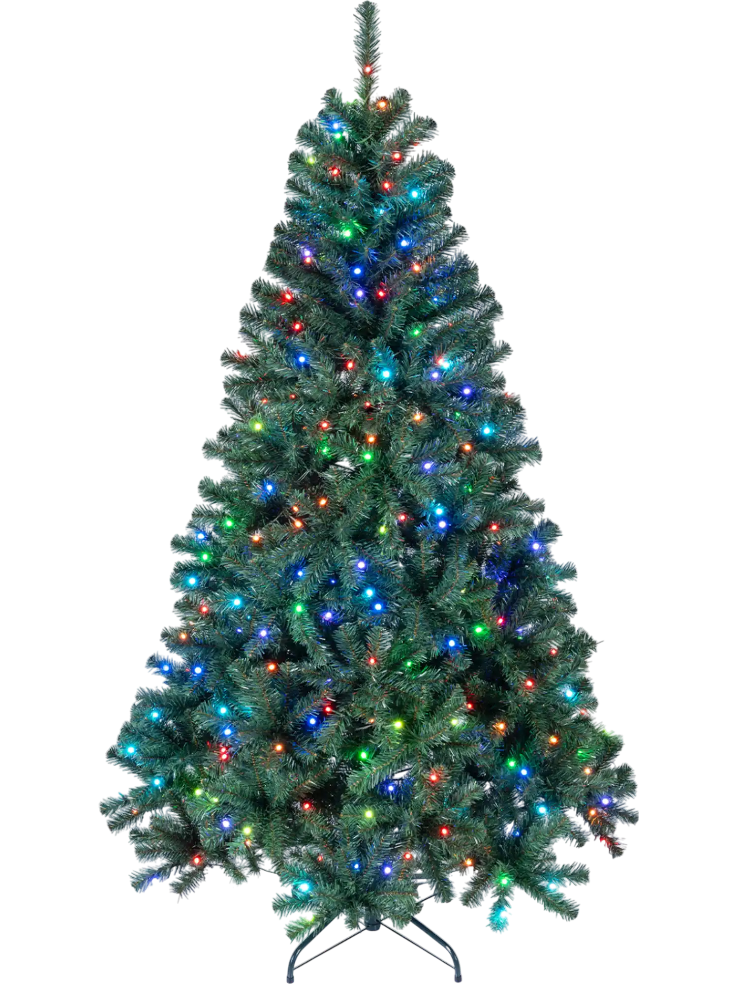 Costway Smart Pencil Christmas Tree RGB Lights Music Sync Remote App 92040224 New