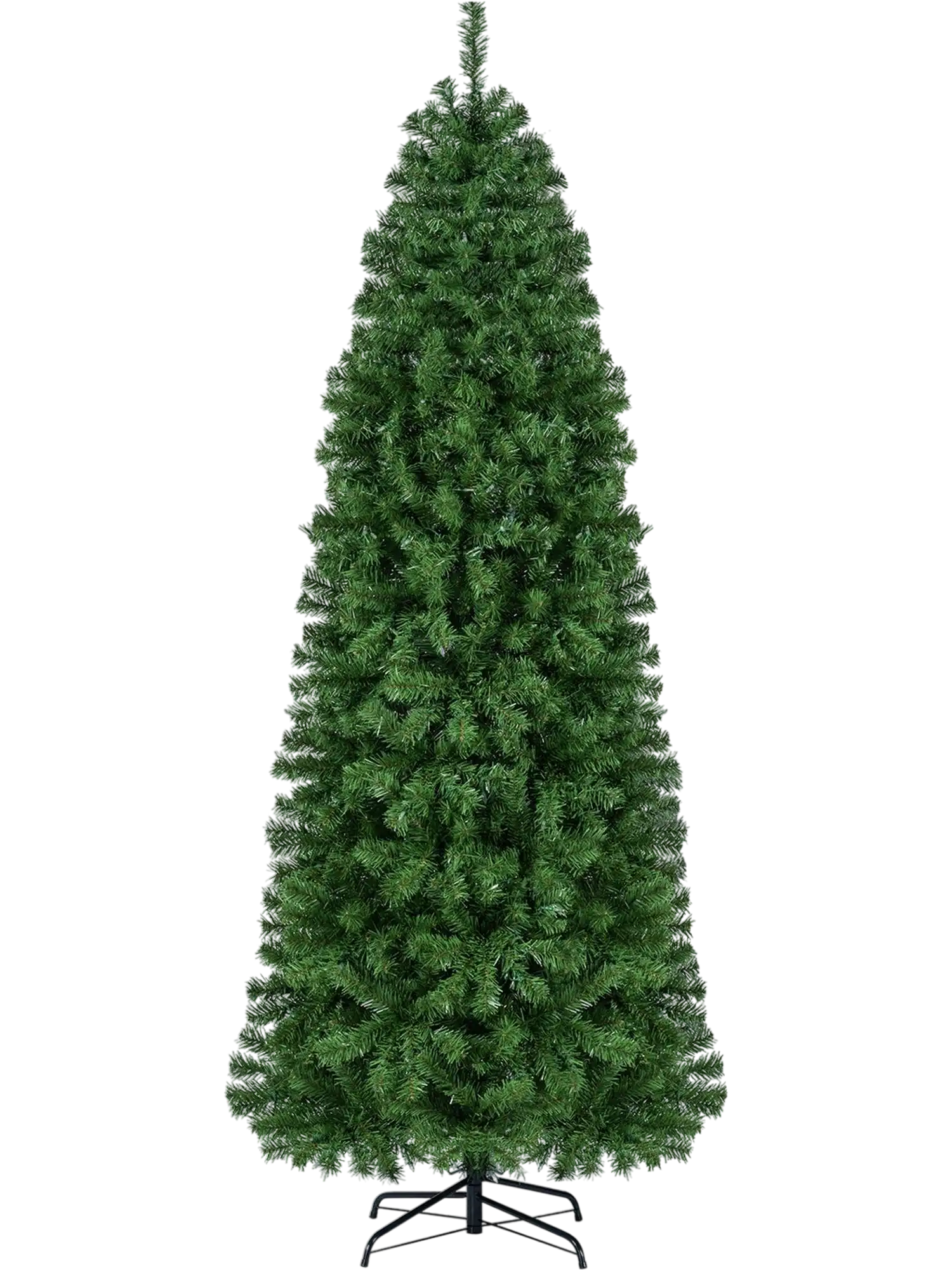 Costway Pre-Lit RGB LED Smart Pencil Christmas Tree 20035088 New