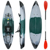 Costway Sit-on-Top Fishing Kayak with Rod Holders and Paddle New