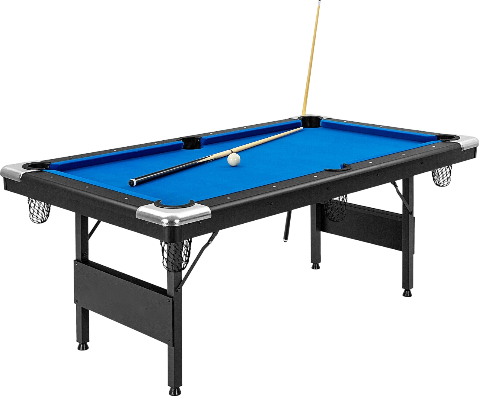 Costway Billiard Pool Table Foldable 6ft with Complete Set of Balls New