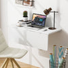 31.5 x 23.5 Inch Wall Mounted Folding Table for Small Spaces-White - Gallery View 1 of 14