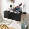 31.5 x 23.5 Inch Wall Mounted Folding Table for Small Spaces-Black - Gallery View 1 of 13