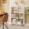 7/8/10-Cube Bookcase with 5 Tapered Metal Legs-7 Cubes - Gallery View 1 of 10