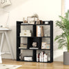7 Cubes Open-back Bookshelf with Anti-Toppling Devices-Black - Gallery View 1 of 9