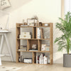 7 Cubes Open-back Bookshelf with Anti-Toppling Devices-Natural - Gallery View 1 of 9