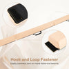 7 FT folding balance beam with removable suede cover and hook and loop fastener for easy connection and secure training.